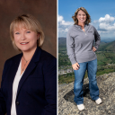 Dr. Annette Lytle Ranft ’86 (left) and Kimberly Shepherd ’97 (right)