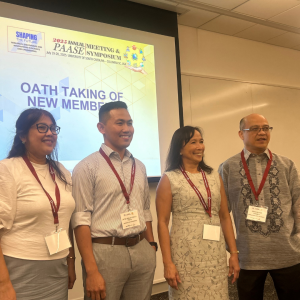 Dr. Joel Sanqui (right), professor in Appalachian State University's Department of Mathematical Sciences, was inducted into the Philippine-American Academy of Science and Engineering (PAASE) on July 19, 2025.